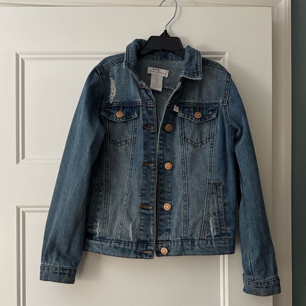 Tommy Bahama Kids Blue Denim Jacket